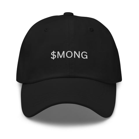 Black "$MONG" Dad Hat
