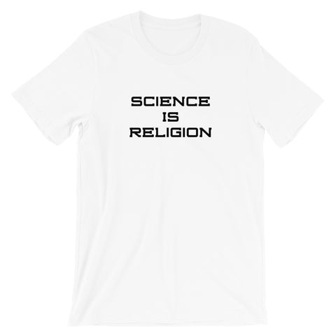 White IX "Science Is Religion" T-Shirt