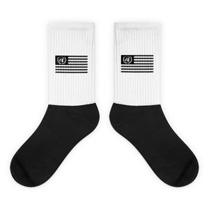 Black & White "Citizens of the World" Socks