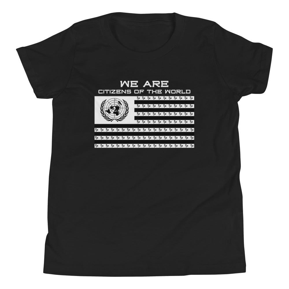 Black "Citizens of the World" YOUTH T-Shirt