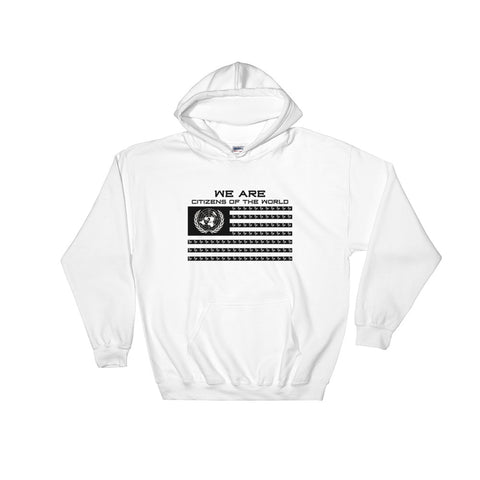 White "Citizens of the World" Hoodie