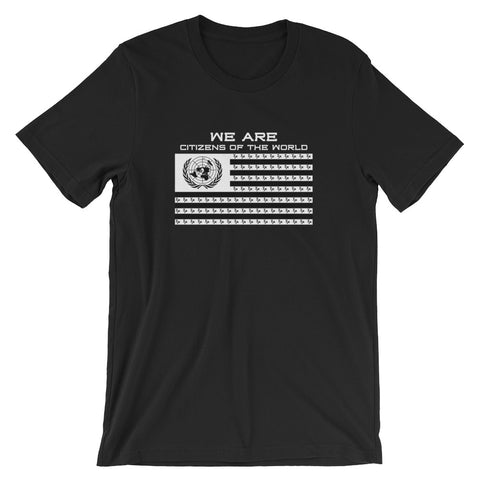 Black "Citizens of the World" T-Shirt