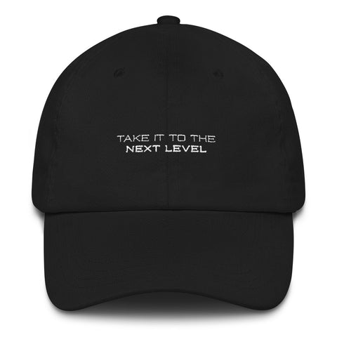 Black "Take it to the Next Level" Hat