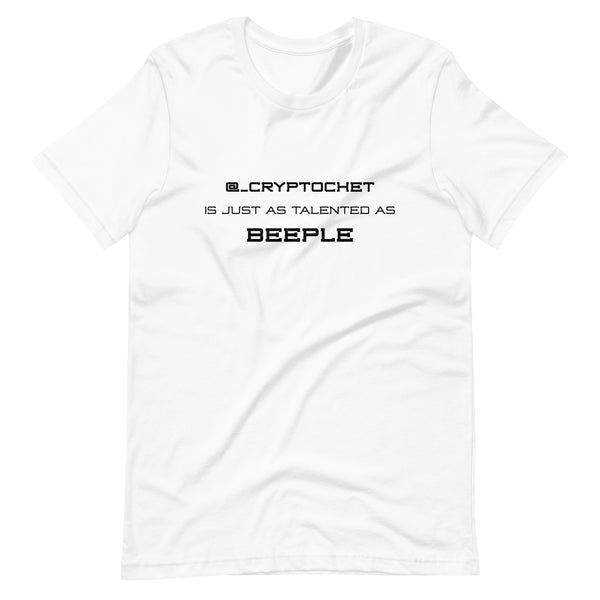 White IX "CryptoChet" T-Shirt